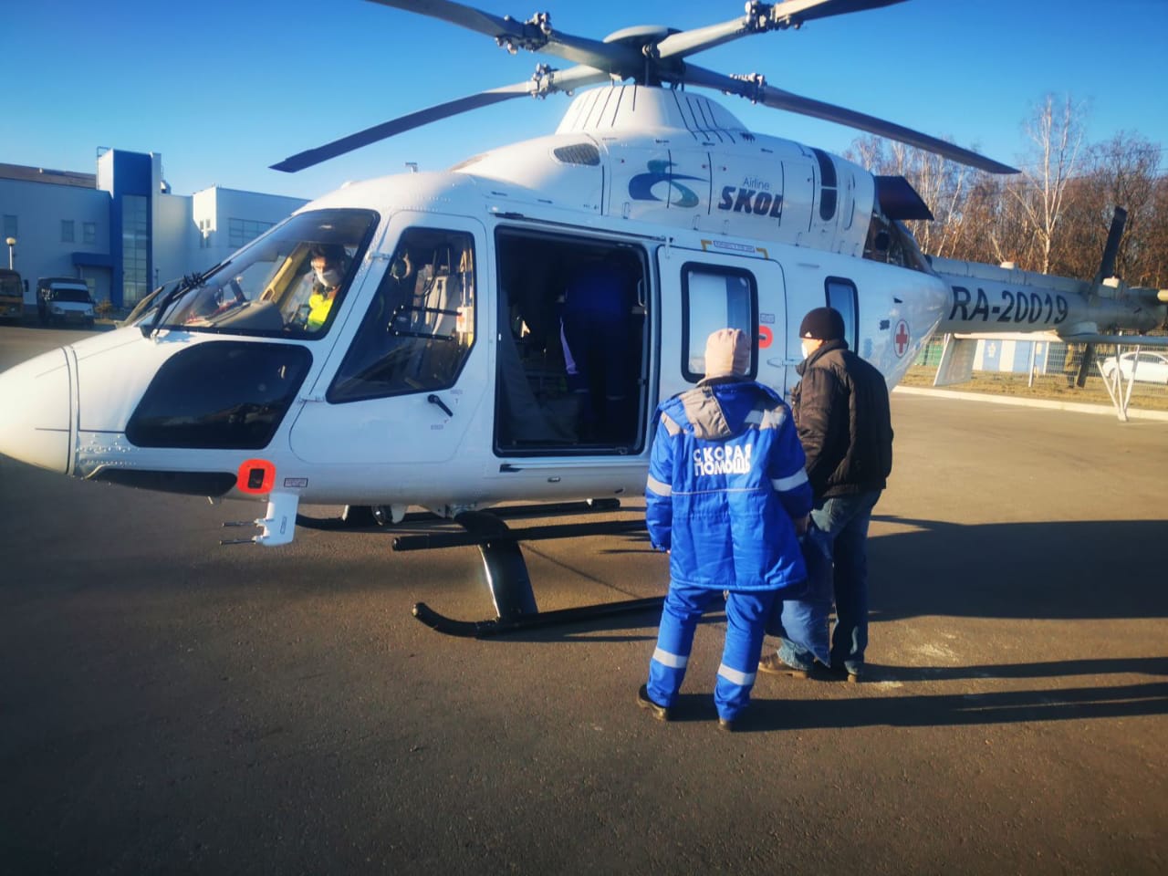 
		
		В Пензу впервые доставили пациентов из районов на вертолете
		
	