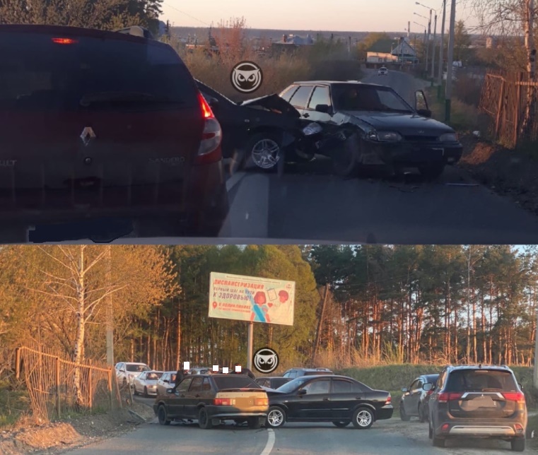 
		
		В Сети появились фото аварии с двумя легковушками на Бугровке в Пензе
		
	