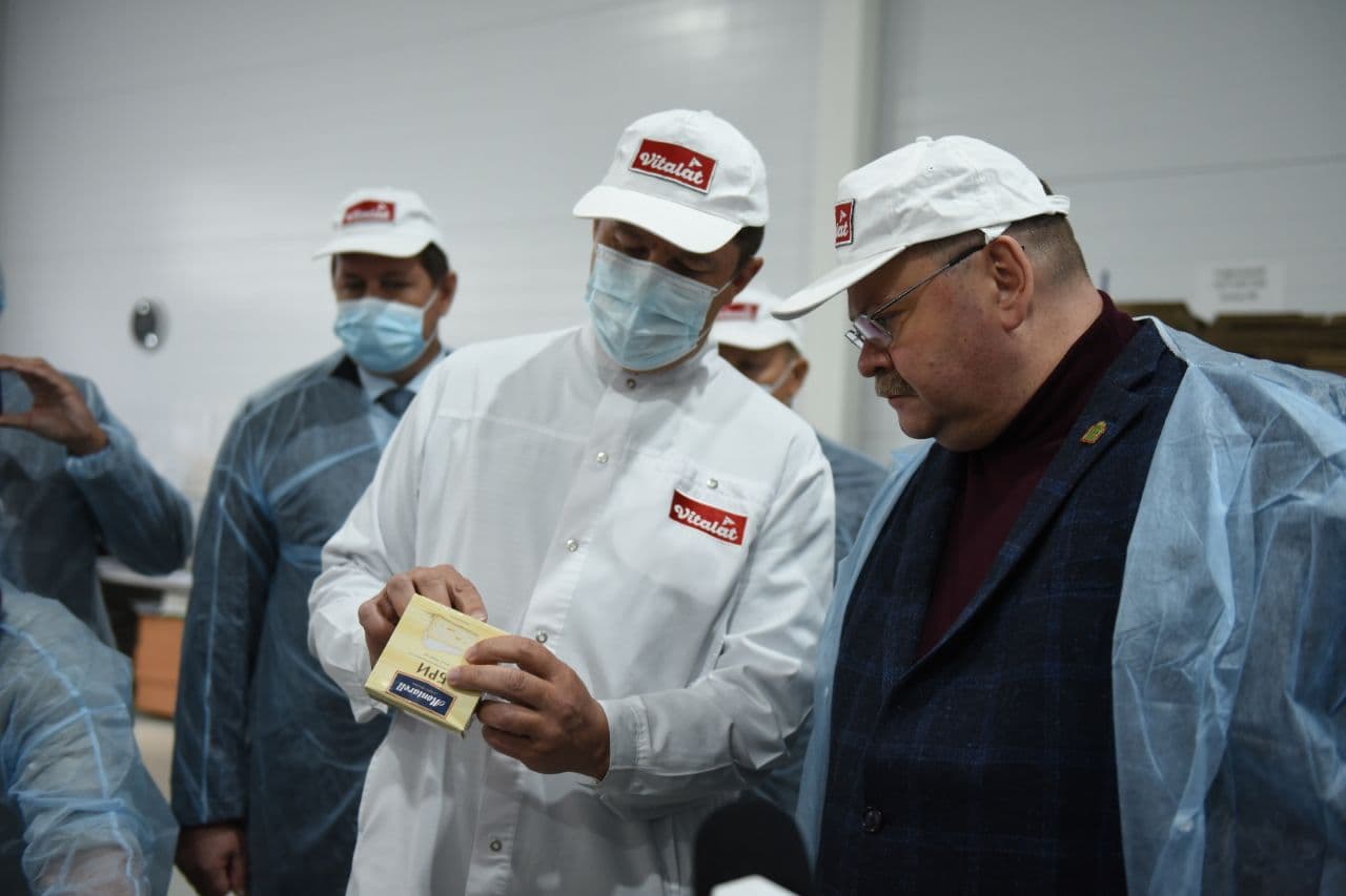 
		
		Олег Мельниченко осмотрел предприятие по производству сыра в Нижнеломовском районе
		
	