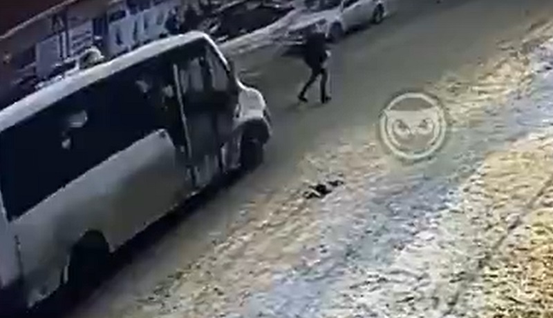 Момент страшной аварии с пешеходом в Пензе попал на видео